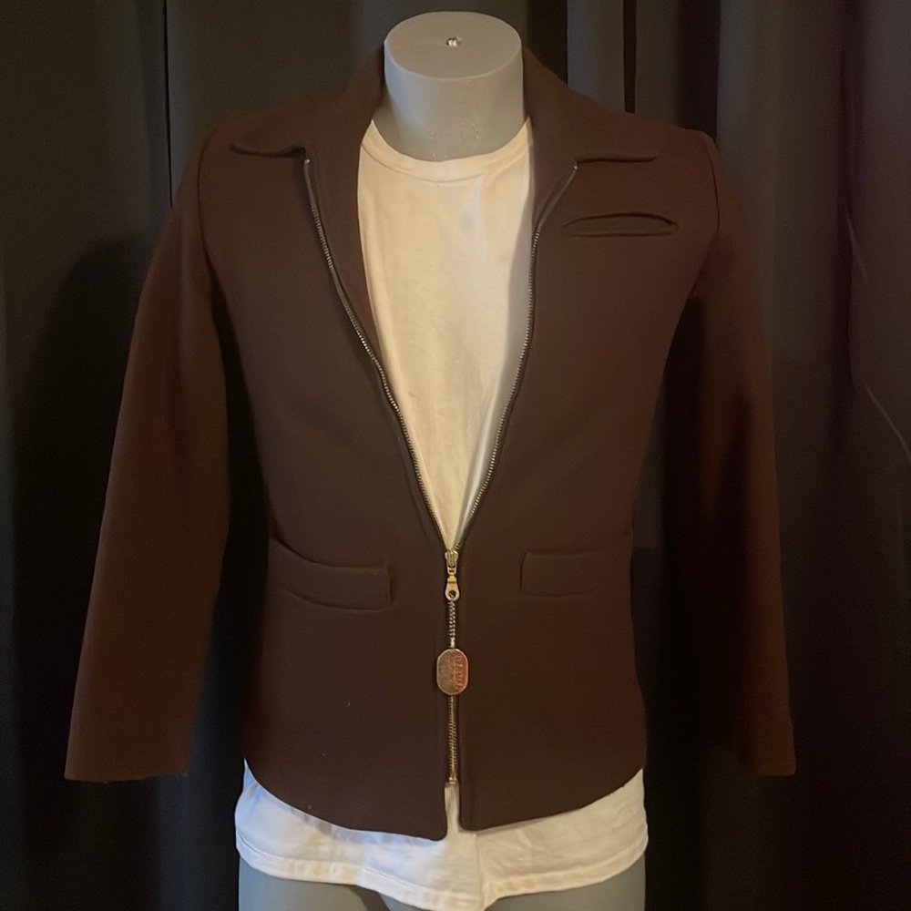 Jason Kole Women’s 80% wool zip up dress jacket size small